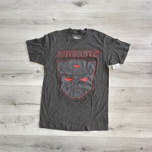 Universal Studios Autobot Shield Tee Charcoal M NWT